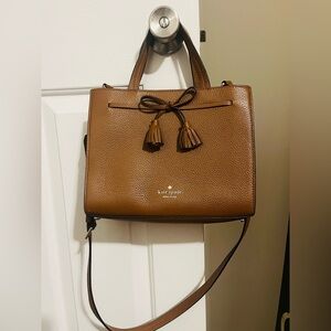 Kate Spade Gingerbread Colored Leather Purse